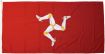 Isle of Man flag (woven MoD fabric)