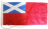 1/2yd 46x23cm Scotland ensign (woven MoD fabric)
