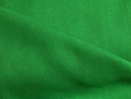 Grass green woven polyester