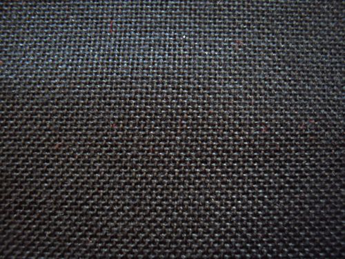 Black woven polyester