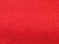 Red woven polyester
