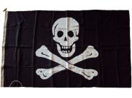 1 yd 36x16in 91x45cm Jolly Roger Linen Cloth