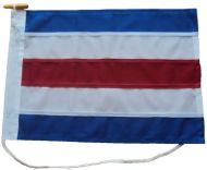 15x12in 38x30cm Charlie C signal flag US Navy Size 0 & British Navy Size