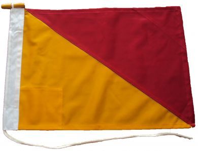 36x24in 90x60cm Oscar O signal flag