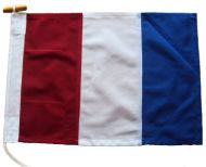15x12in 38x30cm Tango T signal flag US Navy Size 0 & British Navy Size