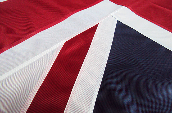 knitted polyester union jack flag